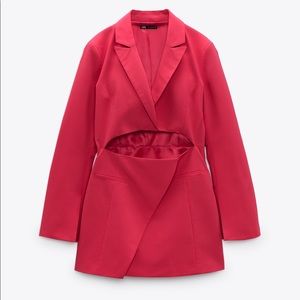 Cut Out Blazer Dress